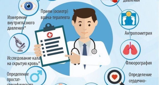 профилактический медосмотр или диспансеризация